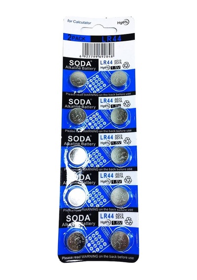 Soda Ag13 Lr44/357 Alkalin 10'lu Düğme Pil Evimdeyokyok