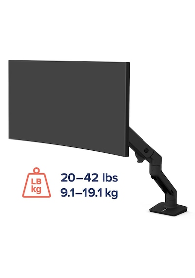 Ergotron Hx Desk Monitor Arm With Hd Pivot Ağır Monitörler İle Uyumlu Monitör Kolu Erg45475224 Ergotron Hx Desk Monitor Arm With Hd Pivot Ağır Monitörler İle Uyumlu Monitör Kolu Erg45475224