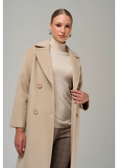 Olcay Kruvaze Ara Boy Oversize Kaban Bej 3860-y