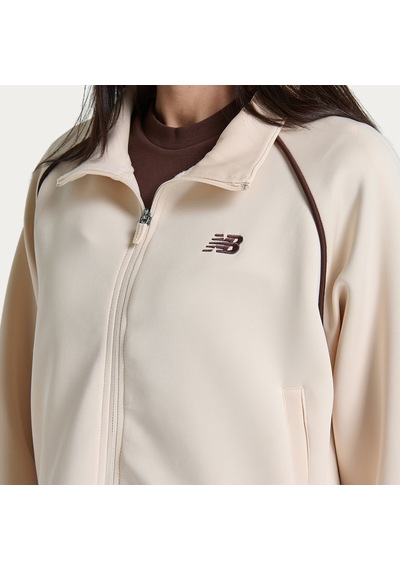 The North Face New Balance Lifestyle Kadın Fermuarlı Sweatshirt Wnj3626-mbm Bej