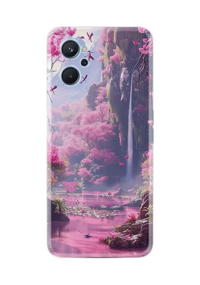 Realme 9i Kılıf Boutique Baskılı Resimli Şelale Pcode -033