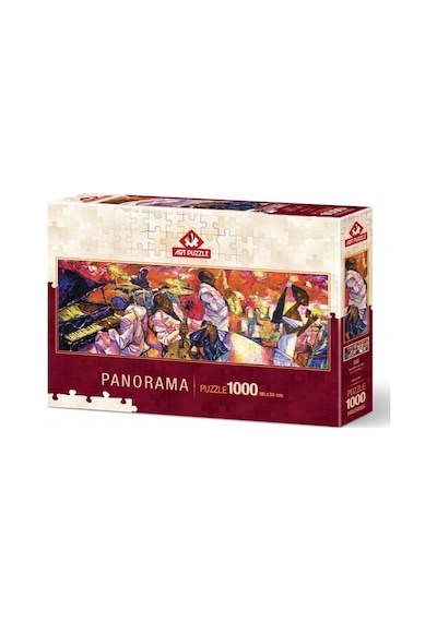 Art Puzzle Jazz'In Renkleri 1000 Parça Panorama Puzzle