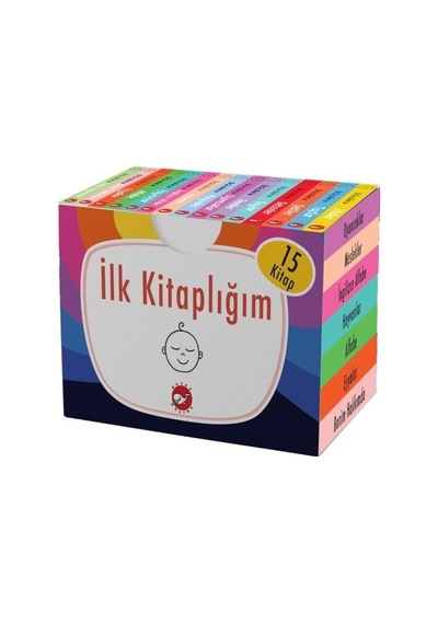Ilk Kitaplığım 15 Kitap Ingilizce Türkçe Renkli Resimli Sertsayfa