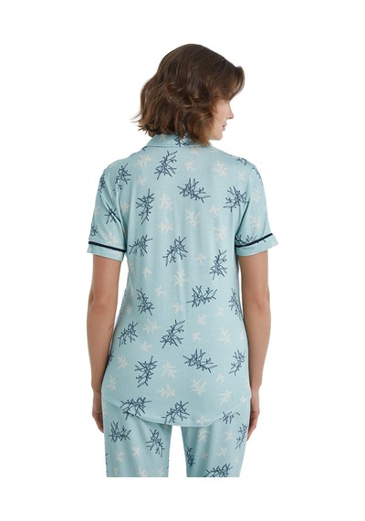 Blackspade Kadın Pijama Takımı 51411 - Mavi