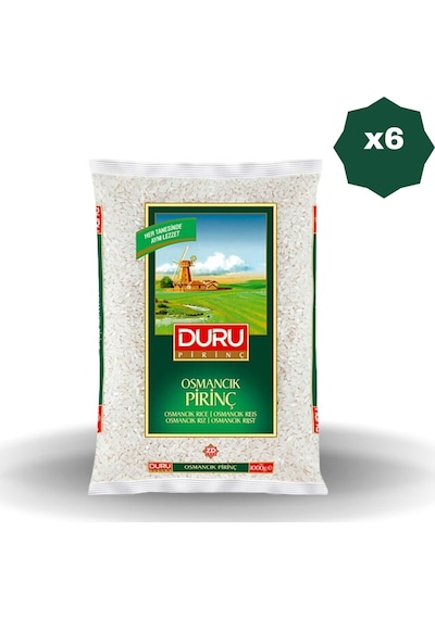 Osmancık Pirinç 1 Kg X 6 Adet
