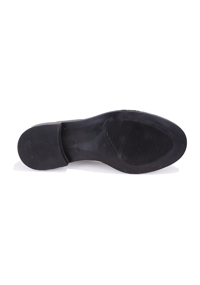 Dagoster Dza07-863705 Siyah Rugan Günlük Loafer Kadın Ayakkabı