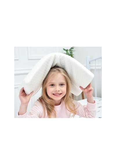 Ortopedik Hipoalerjenik Çocuk Boyun Yastığı, 45 X 35 Cm Abanoz