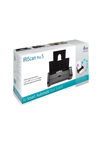 Irıscan Pro 5 Belge Tarayıcı: 20ppm Çift Yönlü Tarayıcı A4 Usb+ac Usb'ye Tarama Ocr 138 Dil Word'e Tarama - Pdf Winmac
