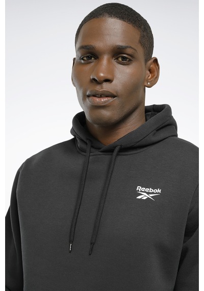 Reebok Left Chest Logo Erkek Siyah_0 Sweatshirt