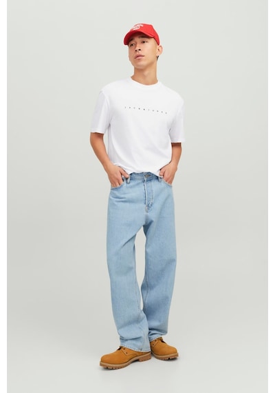 Jack & Jones JJESTAR JJ TEE Erkek  Beyaz Tişört