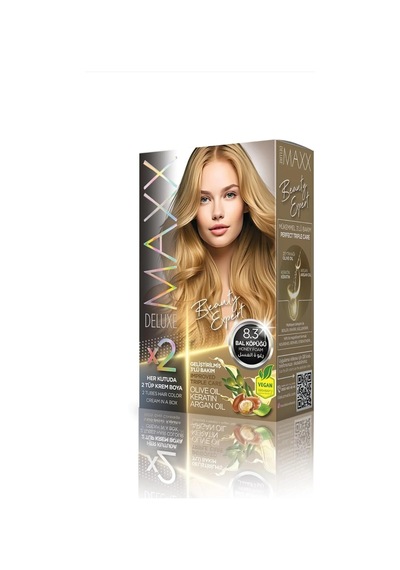 Beauty Expert Haır Color Cream 1 Kutu 2 X 50 Ml Krem Bal Köpüğü 8.3