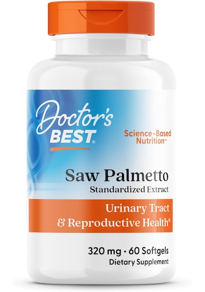 Doctor's Best Saw Palmetto e Health Standardized Extract 320 Mg 60 Softgels Aromasız