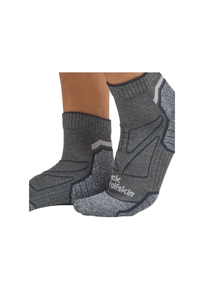 Jack Wolfskın Jack Wolfskin Vojo Light Sock Low C Unisex Gri Çorap 6320 Antrasit