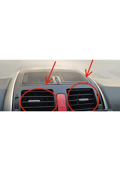 Beyos Toyota Auris 2007-2013 Orta Konsol Isıtıcı Havalandırma Izgarası 0