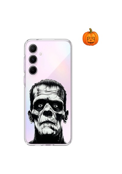 Dali Design Samsung Galaxy A55 Uyumlu Şeffaf Kılıf Horror 6 Tasarımlı