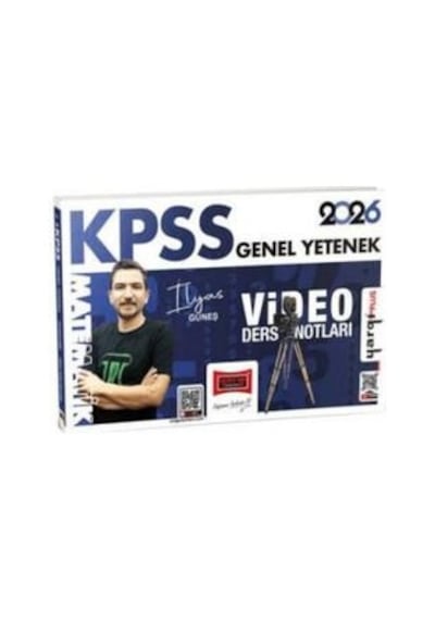 Kpss Genel Yetenek Matematik Video Ders Notları 2026 - İlyas Güneş - Yargı