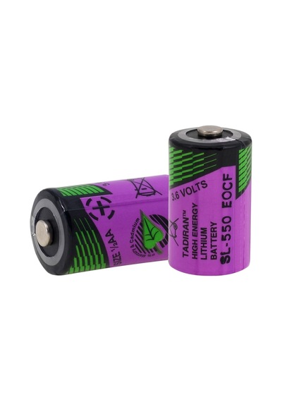 Tadiran SL-550/S TLH-5902/S 3.6V 1/2AA Li-SOCI2 Lityum Pil