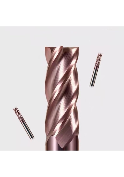 3Mm Karbür Elmas Freze Ucu 4 Ağızlı Sert Metal Ahşap Parmak Freze