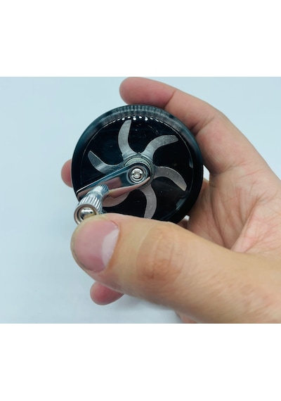 Çelik Metal 2parça Tutun Öğütücü Tutmaçlı Grinder //65mm-aly275