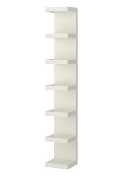 Ikea Lack Ayaksız Duvar Rafı, Beyaz, 30x190 Cm