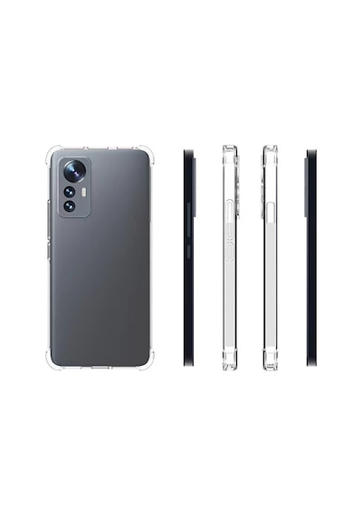 Zore Mi 12 Lite Kılıf Nitro Anti Shock Silikon - Renksiz Renksiz