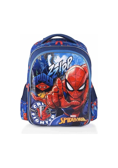 Frocx Spiderman Ilkokul Çantası Due Fighter Ilkokul Sırt Çantası Çok Renkli
