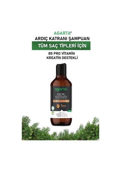 Ardıç Katranı Ve Keratin Şampuanı 400 Ml
