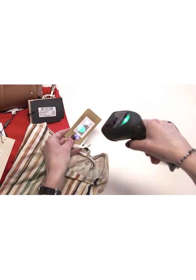 Datalogıc Quickscan Qw2520 El/masa Tipi 1d / 2d Vga Imager Kablolu Barkod Okuyucu Usb Stand, Siyah