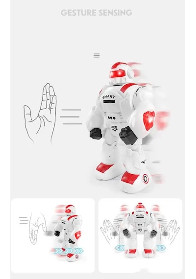 Birlik Oyuncak Uzaktan Kumandalı Disk Atan Süper Robot