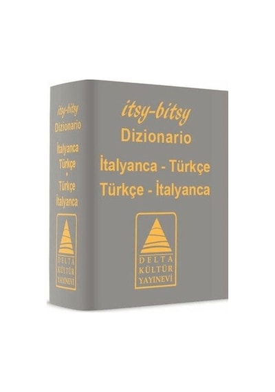 Itsy Bitsy İtalyanca-türkçe ,türkçe-italyanca Mini Sözlük