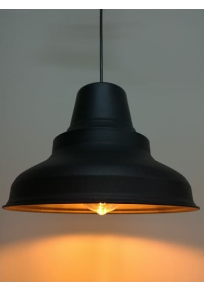 Riolight Retro Siyah Içi Sarı Tekli Metal Sarkıt (538294723)