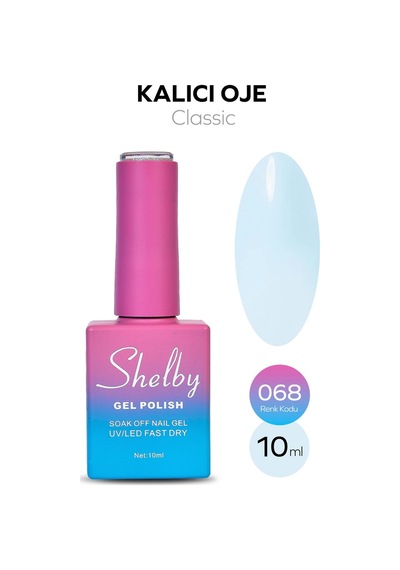 Shelby 10 Ml. A068 Kalıcı Oje