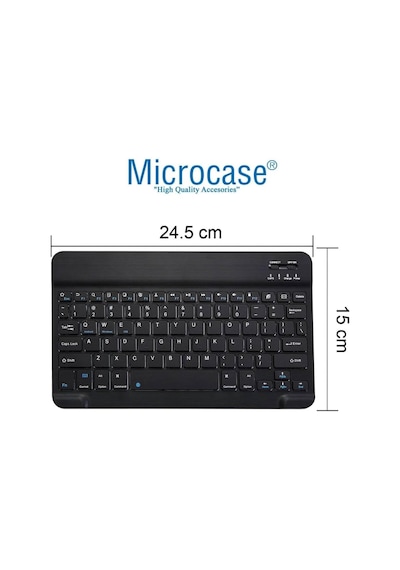Tr Lenovo Yoga Tab Plus 12.7 İnch İçin Bluetooth Klavye Tr Sticker + Bluetooth Mouse + Tablet Standı - Al2765
