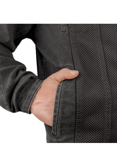 The Biker Jeans Grey Ice Korumalı File Motosiklet Kot Montu Erkek