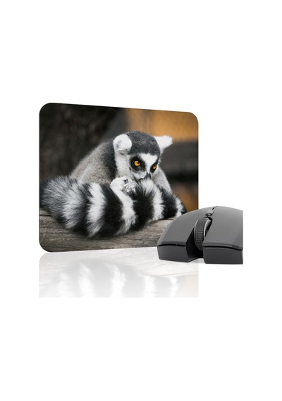 Lemur Kaymaz Dikişli Kauçuk Oyuncu Mousepad V5 - 22x18 Gaming Mouse Pad Fare Altlığı