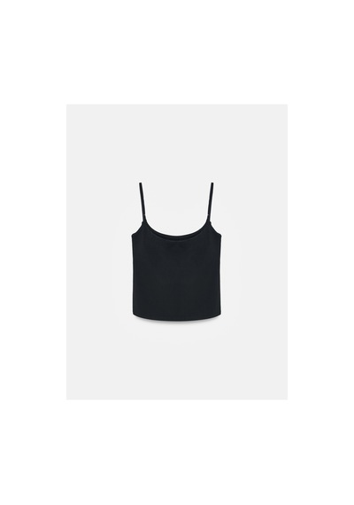 Dilvin 21200 Bra-free Askılı Top Siyah