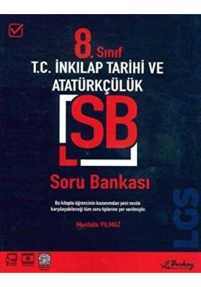 Berkay Yayınları 8.Sınıf Inkılap Soru Bankası