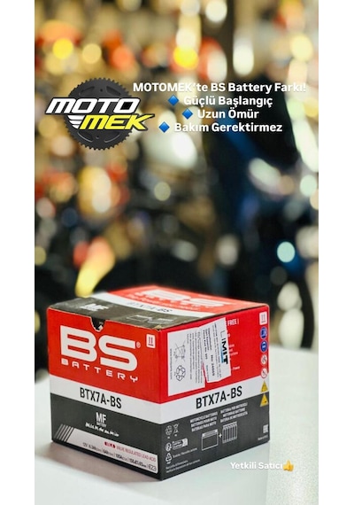 Sym Symphony St 200 Euro5 Symphony St 200i Uyumlu Bs Battery Btx7a-bs Motosiklet Aküsü Ytx7a