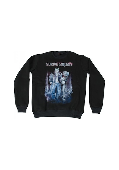 Suicide Squad Joker No: 2 Sweatshirt Siyah Çok Renkli