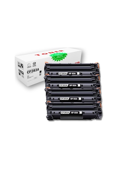 Hp Cf283a / Crg737 Güncel Çipli Uyumlu Toner 4'lü Set M201dw/m125rnw/mf-217/mf-247dw