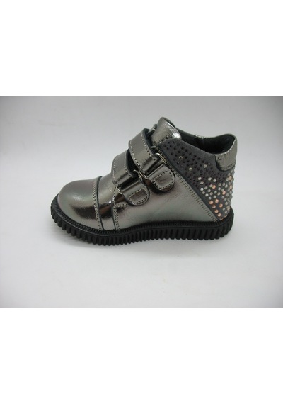 Perlina 00205 Doğal Deri Ortopedik Destekli Bebe Botu 22-25 (379997333) Füme