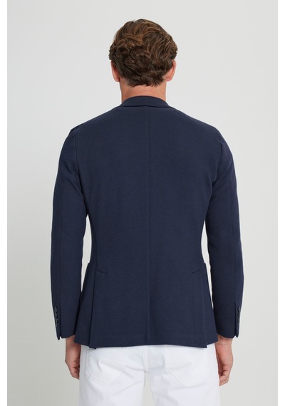 Altınyıldız Classıcs Erkek Lacı Yünlü Slim Fit Dar Kesim Mono Yaka Torba Cepli Blazer Ceket