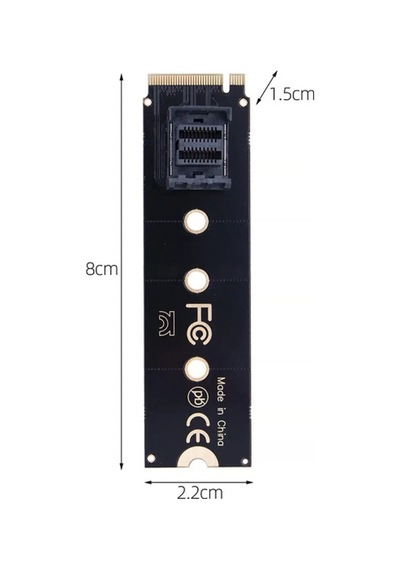 U.2 Sff-8639 Nvme Pcie 4.0 Ssd Çevirici
