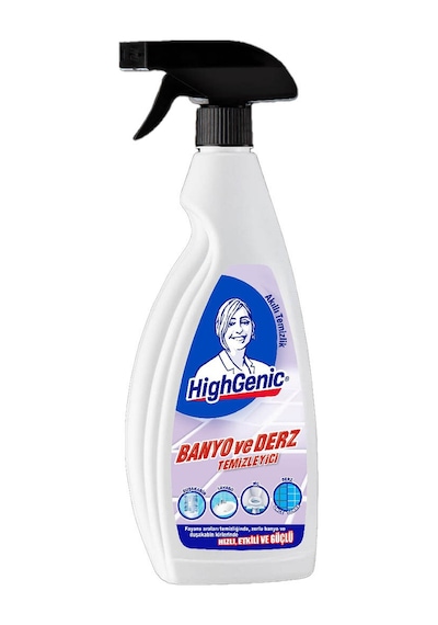 4 Adet Highgenic Banyo Ve Derz Temizleyici Köpük 750 Ml Diğer
