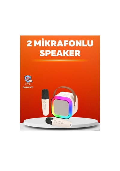 Ses Efektli Mikrofonlu Kablosuz Karaoke Sistemi Mh-hs6308-2268