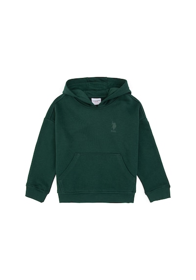 U.s. Polo Assn. Erkek Çocuk Koyu Yeşil Sweatshirt 50313941-vr079 Koyu Yesıl