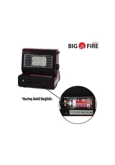 Big Fire Maxi Portatif Kamp Sobası 001