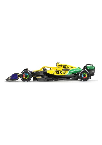 Ers- 1/64 Mclaren Mcl38 4 Lando Norris 2024 F1 Monaco Gp Çok Renkli
