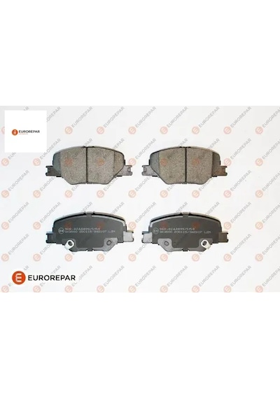 Erp Fren Balatası Tk On 141,2 Mm Insıgnıa B 1.6 Cdtı 16v 17- Eurorepar 1667816880