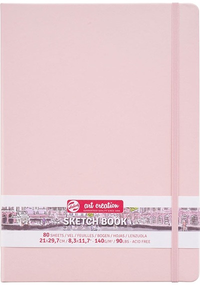 Talens Art Creation Sketch Book 21X29.7 Cm 140G 80 Yp Pastel Pembe